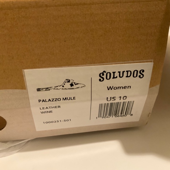 Soludos Palazzo Wine Red Suede Leather Tassel Mule Loafer Pointed Toe Flat Shoes - Picture 7 of 10